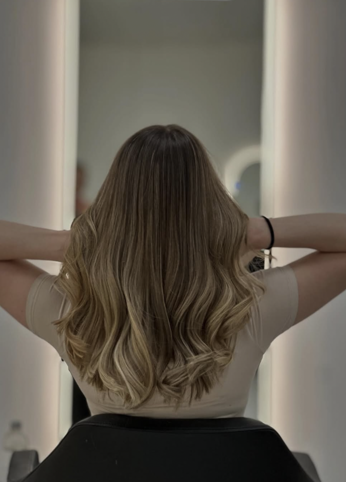 Haarstyling Ergebnis